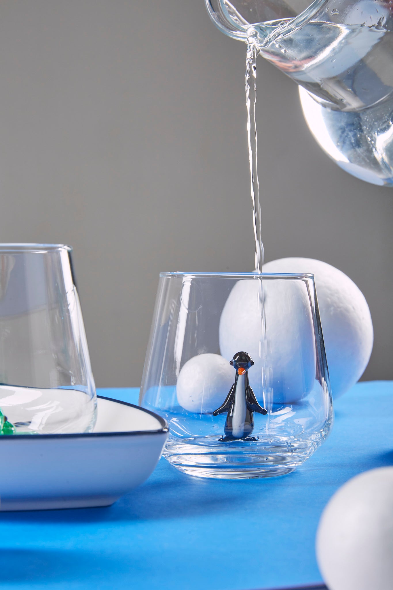 Penguin glass 🐧
