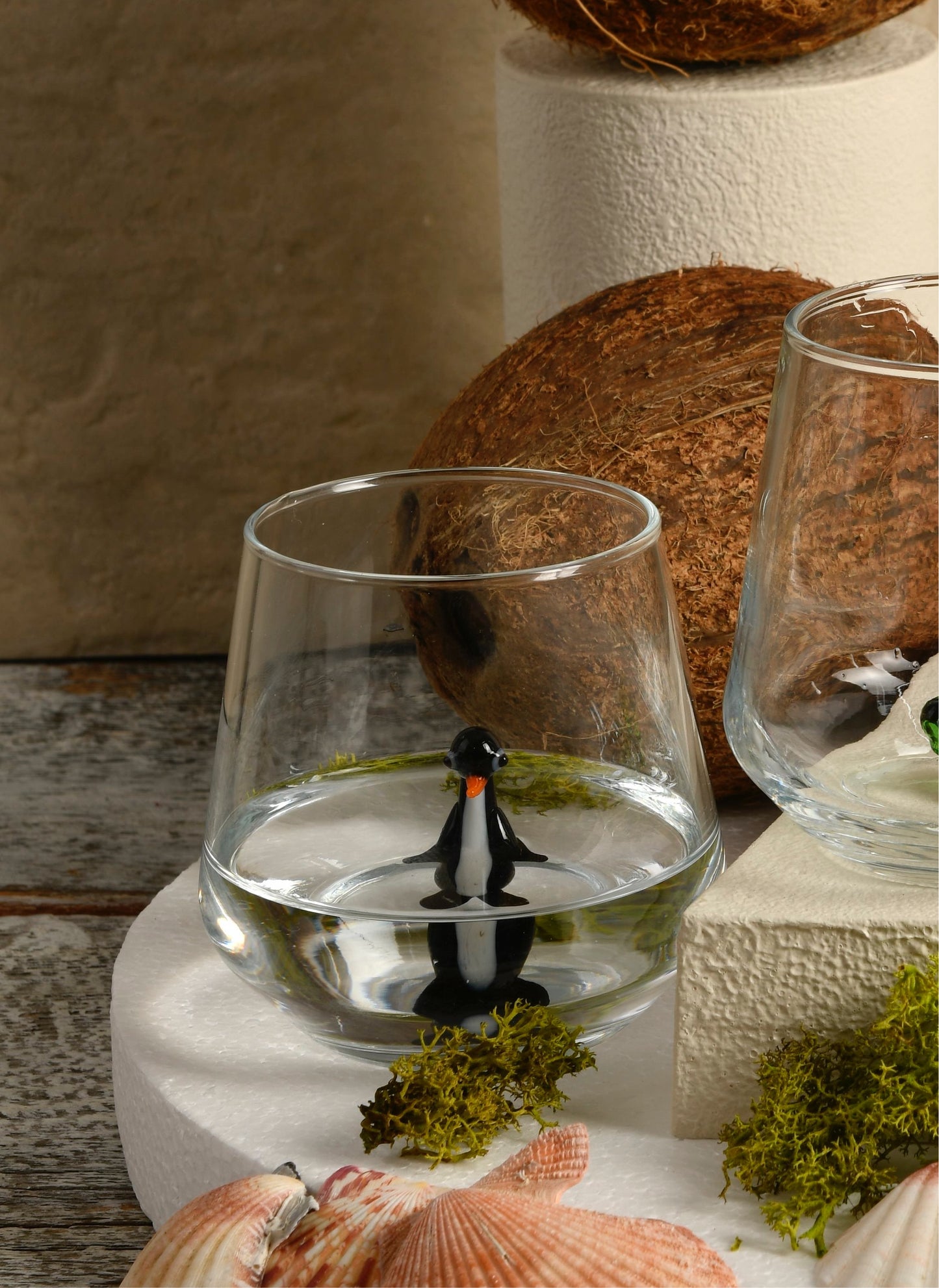 Penguin glass 🐧