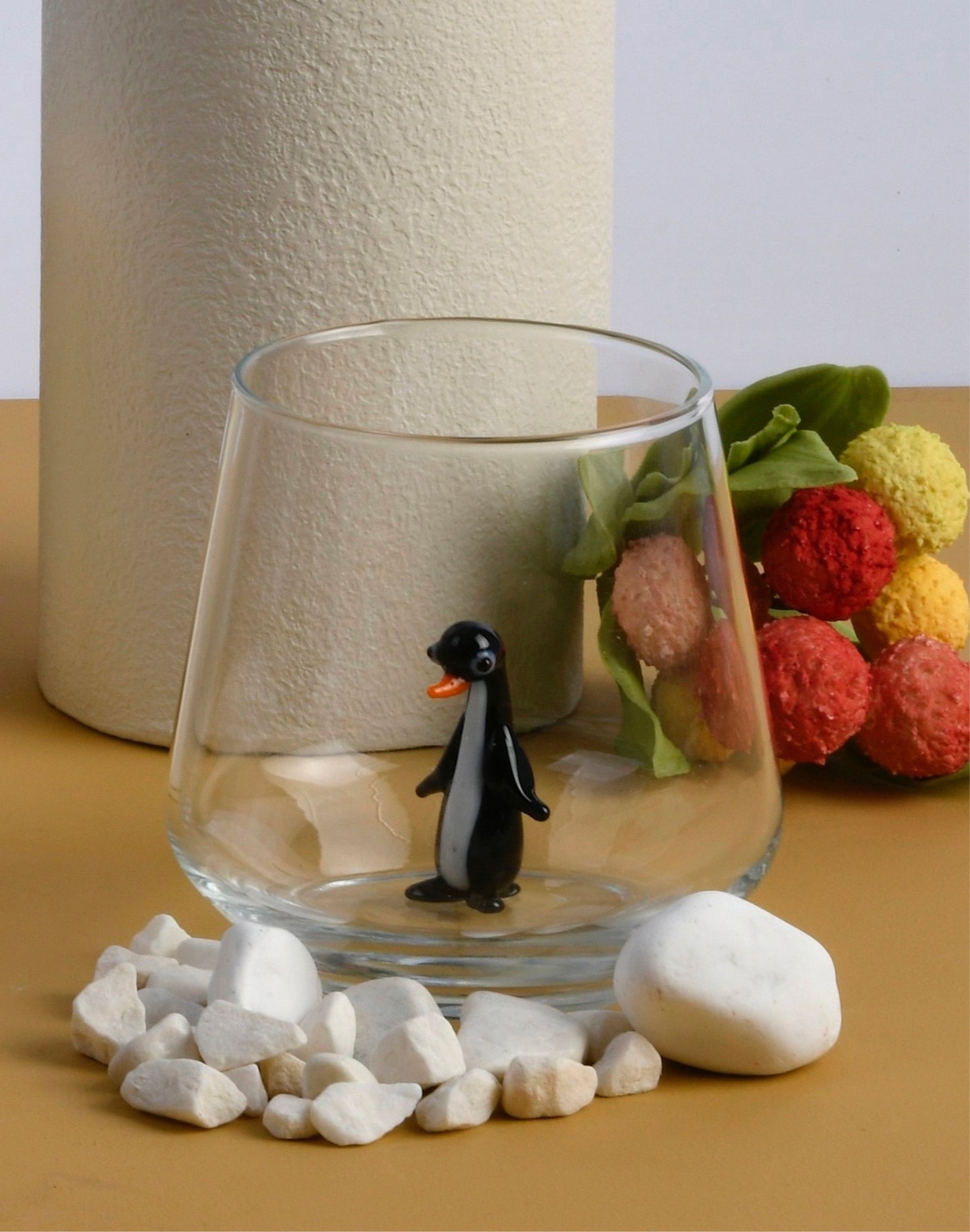 Penguin glass 🐧