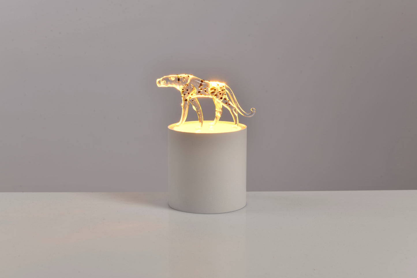 Night Lamp -CHEETAH-Murano Glass