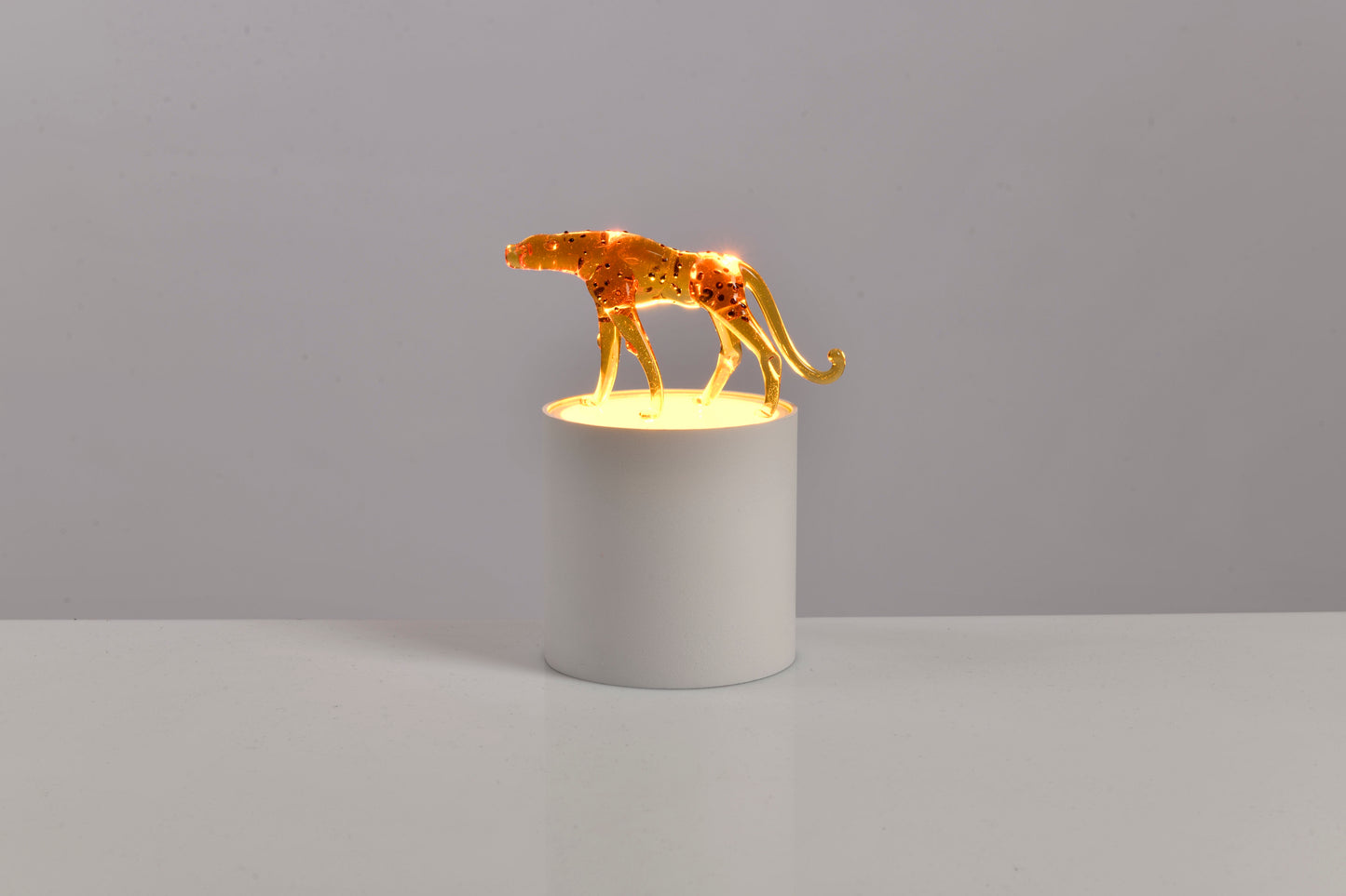 Night Lamp -CHEETAH-Murano Glass
