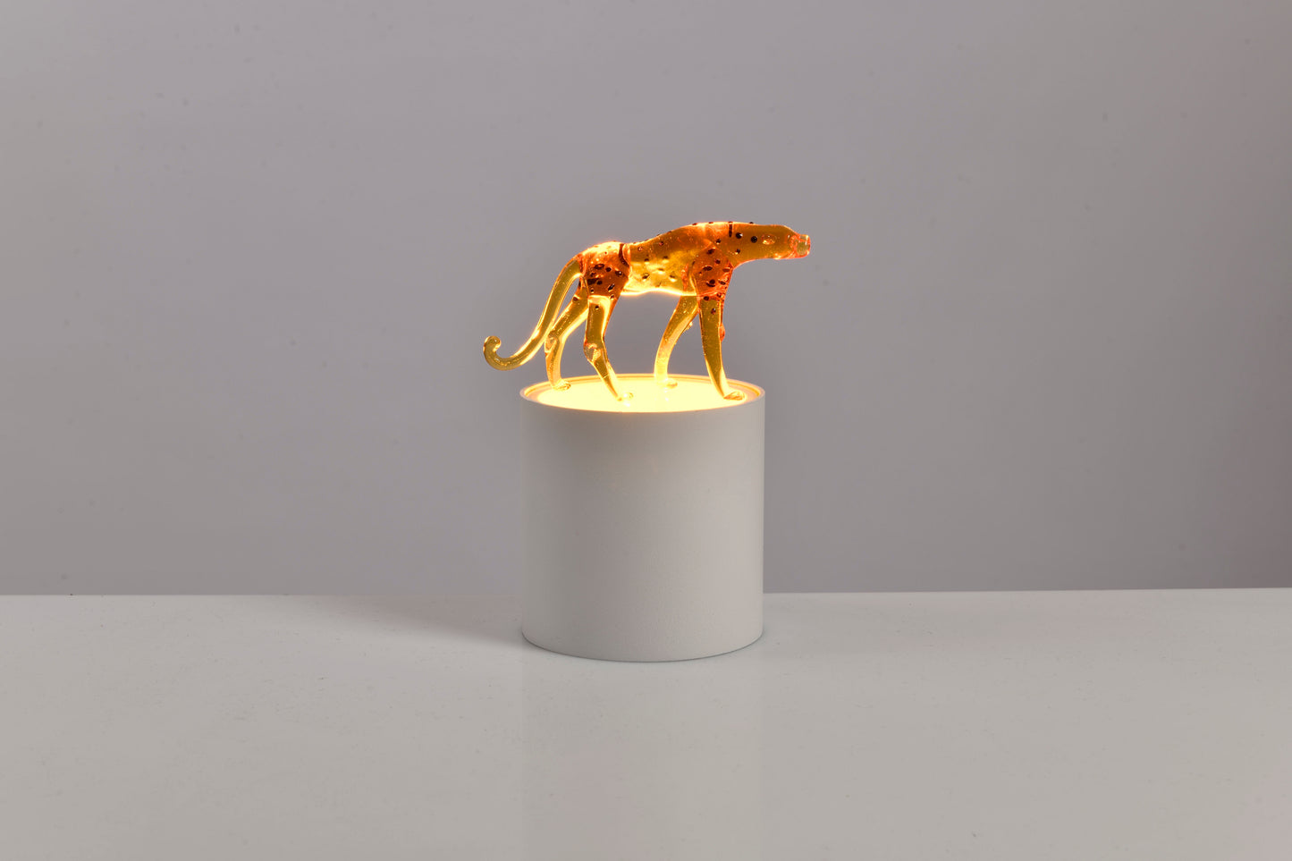 Night Lamp -CHEETAH-Murano Glass