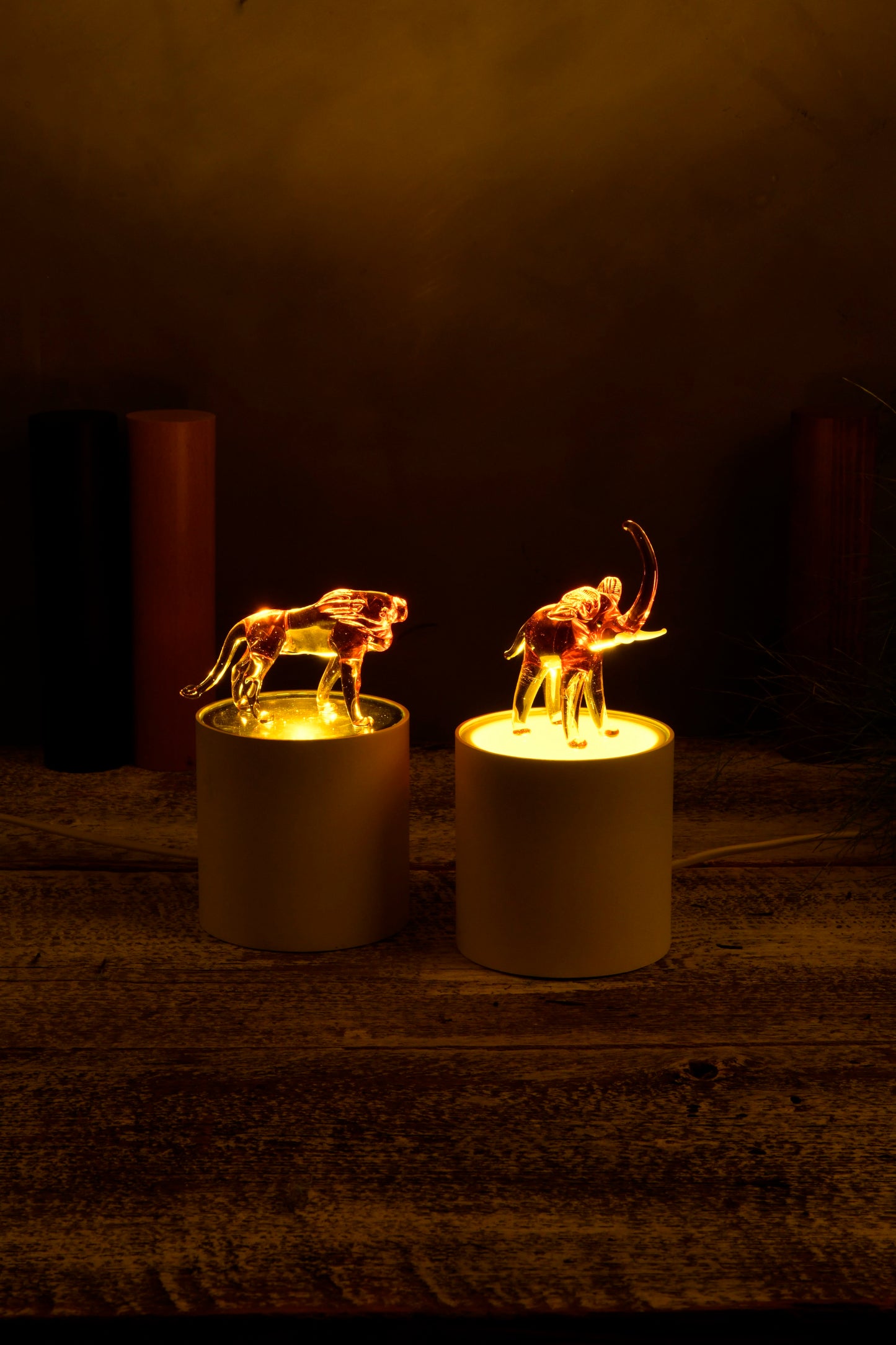 Night Lamp -ELEPHANT-Murano Glass