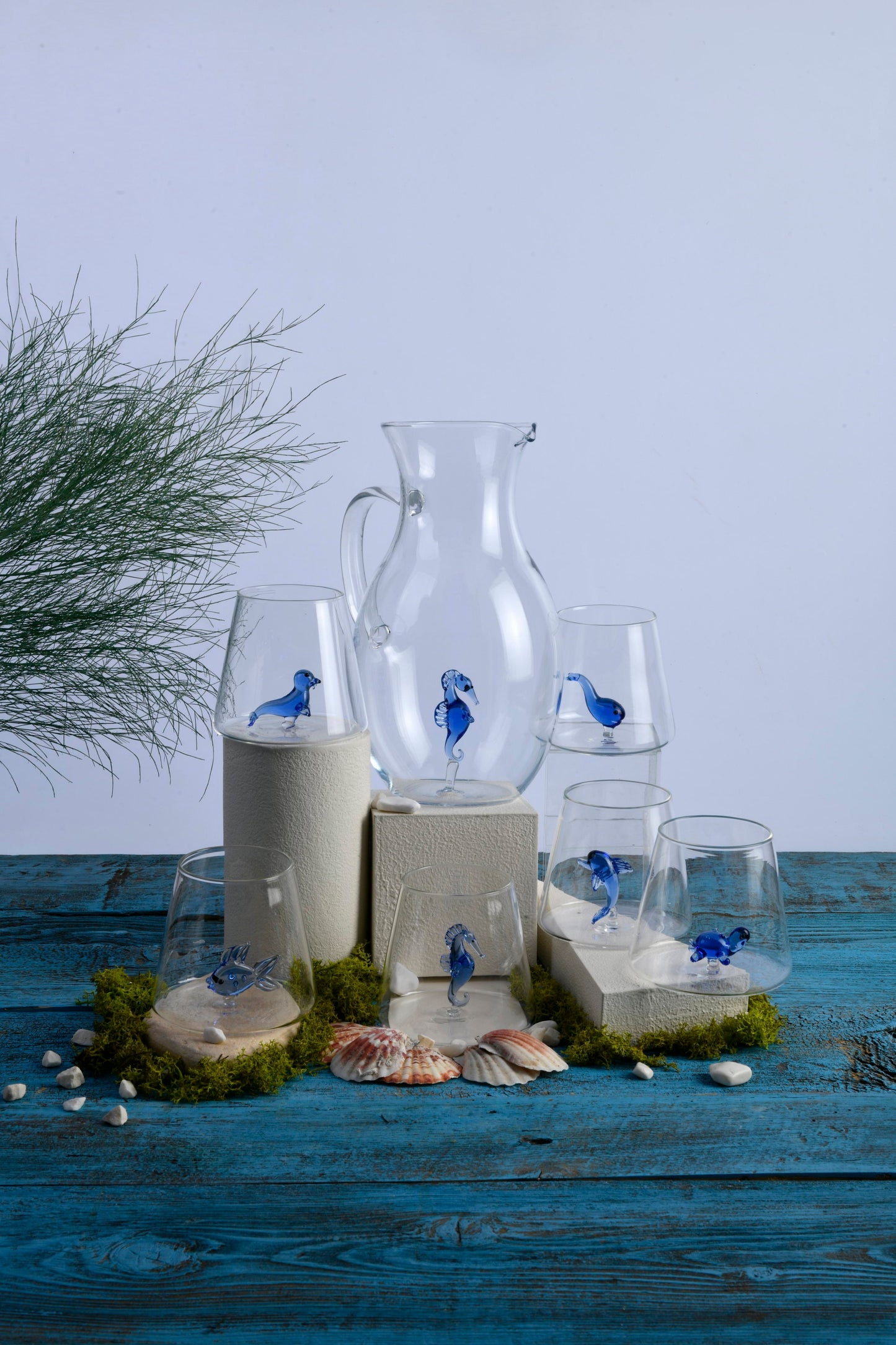 Blue Series - Set of 7