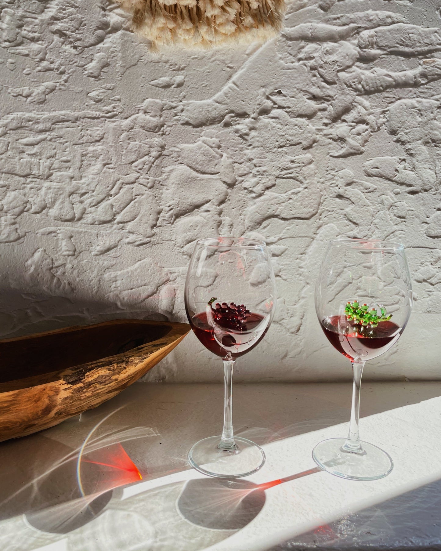 Grape Stemmed Glasses - Set of 2