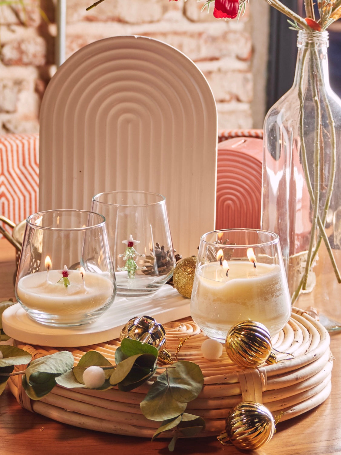 2 Série de Bougies NOEL - Lot de 12