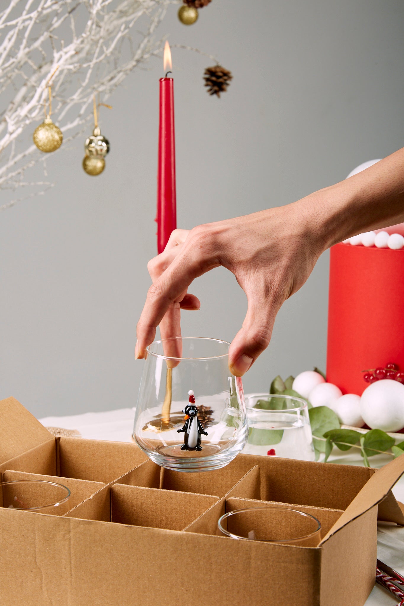 2 Série de Bougies NOEL - Lot de 12