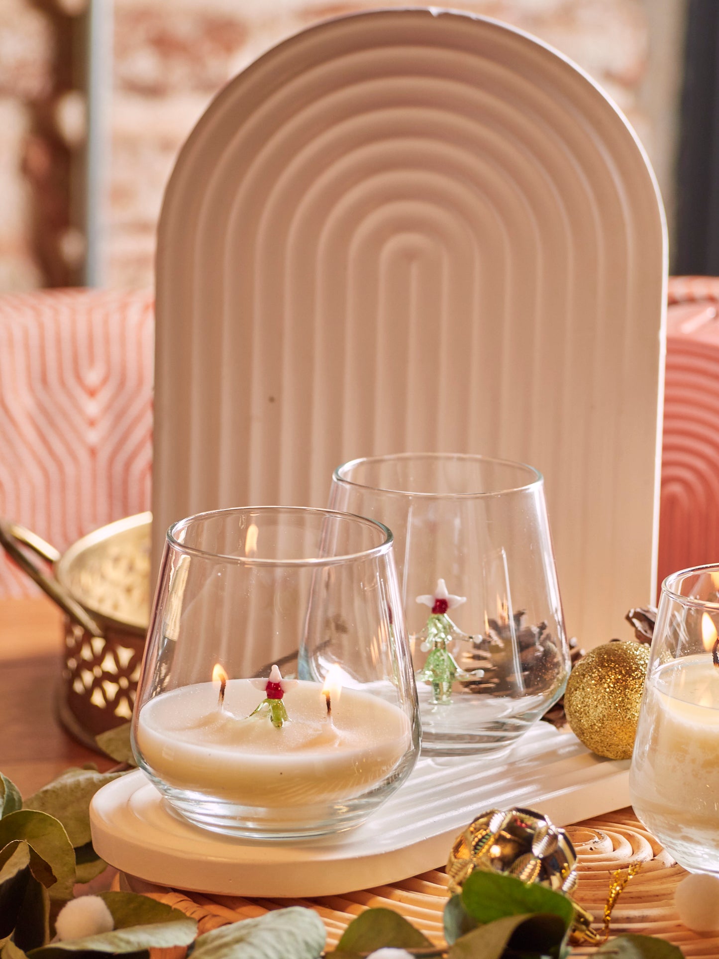 2 Série de Bougies NOEL - Lot de 12