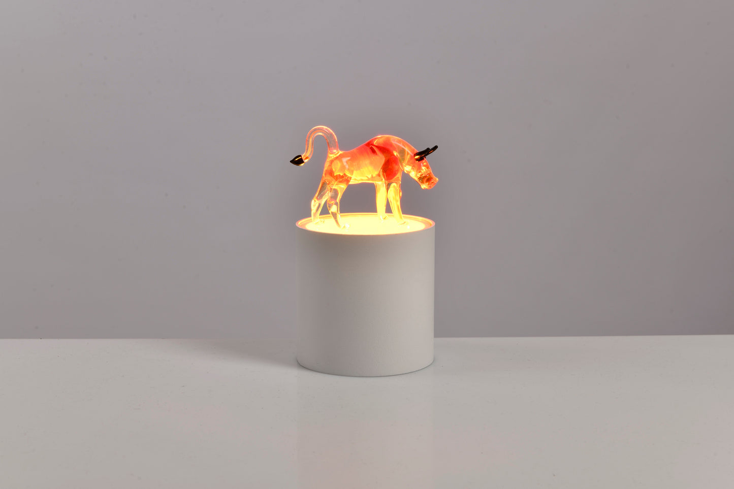 Lampe de Nuit -BULL-Verre de Murano