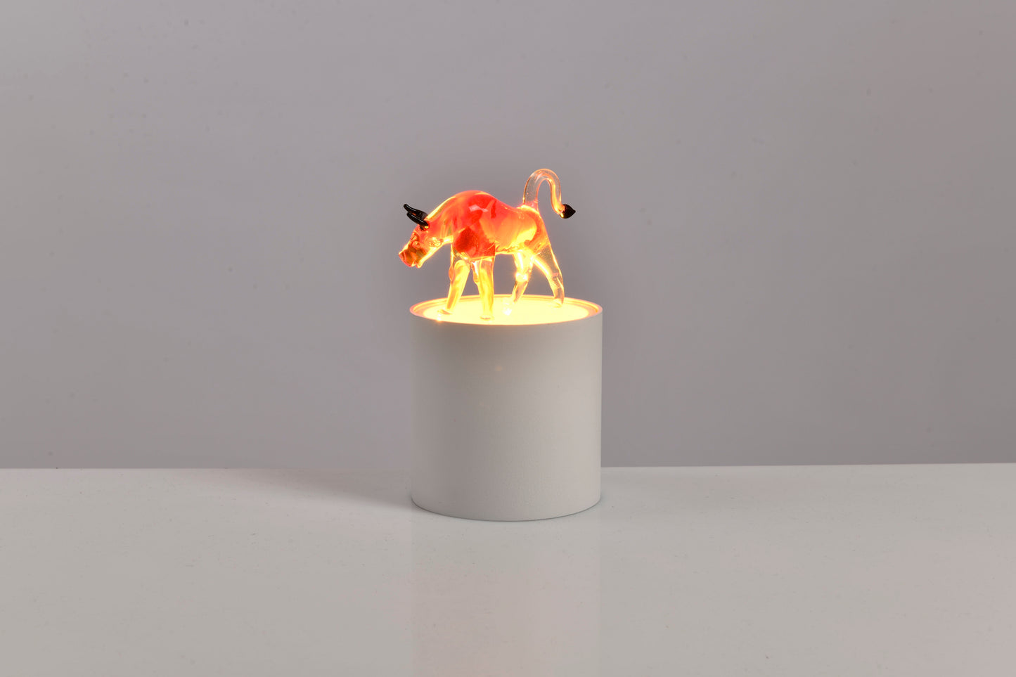 Lampe de Nuit -BULL-Verre de Murano