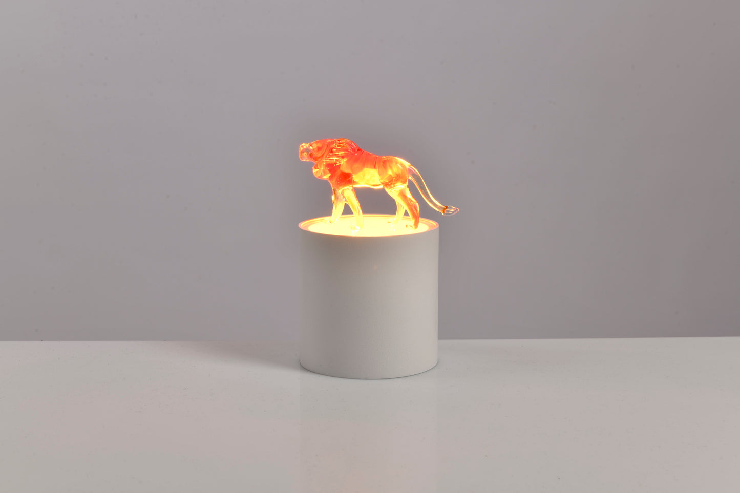 Lampe de Nuit -LION-Verre de Murano