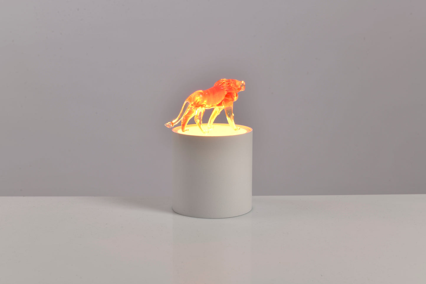 Lampe de Nuit -LION-Verre de Murano