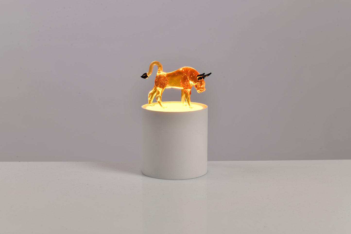 Night Lamp -BULL-Murano Glass