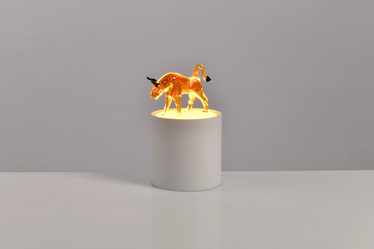 Night Lamp -BULL-Murano Glass