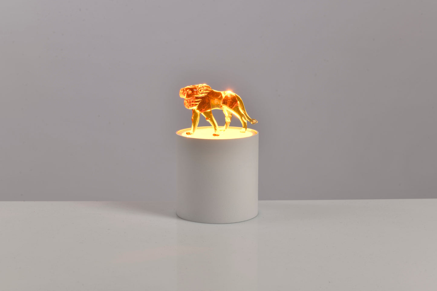 Night Lamp -LION-Murano Glass