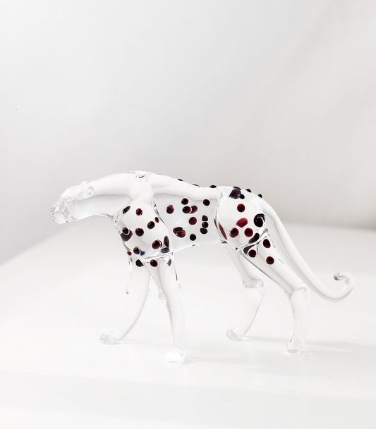 Cheetah Glass Trinket
