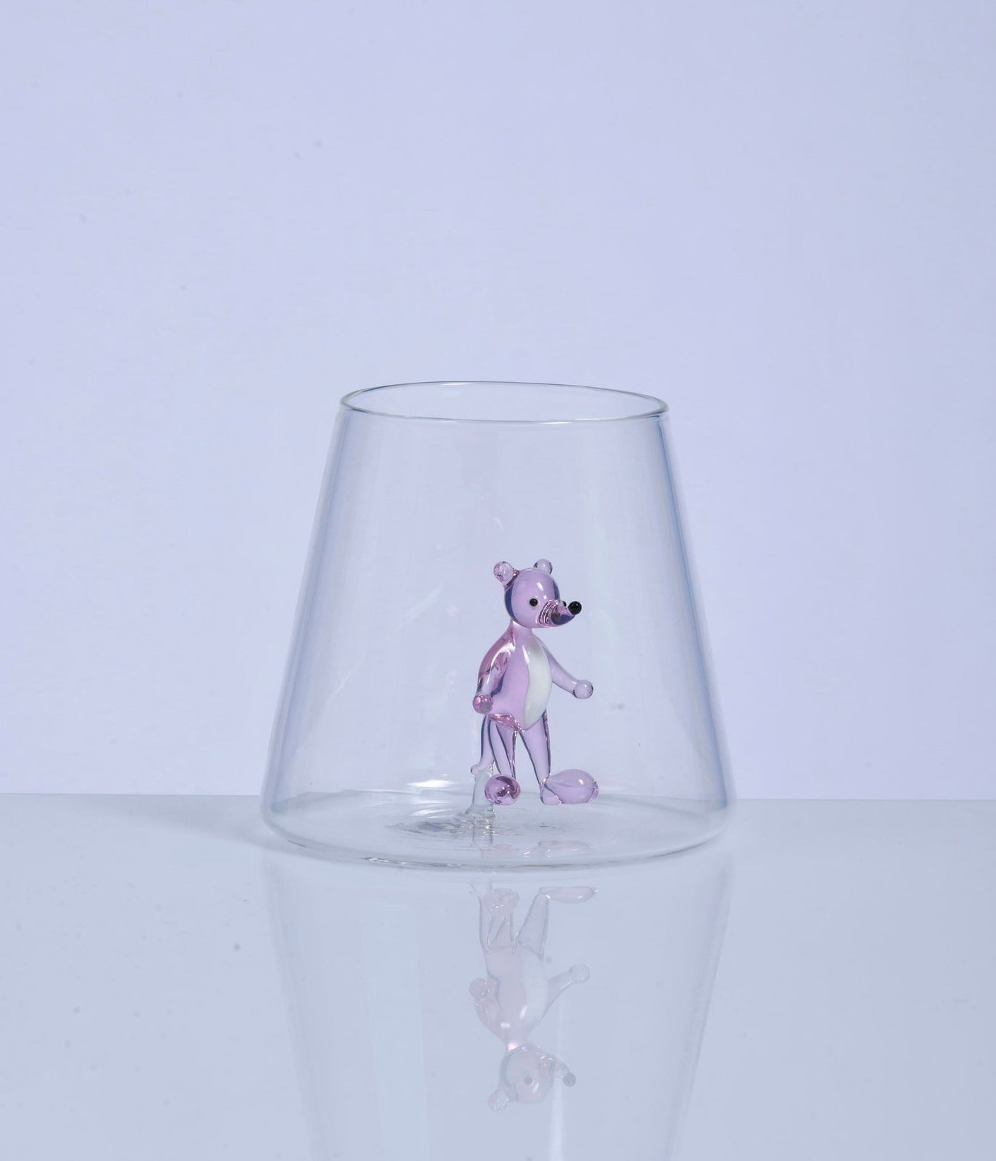 Pink Panther glass